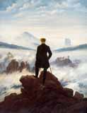 Caminante sobre un mar de nubes, Friedrich